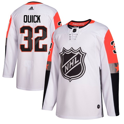 Adidas Men Los Angeles Kings #32 Jonathan Quick White 2018 All-Star NHL Jersey